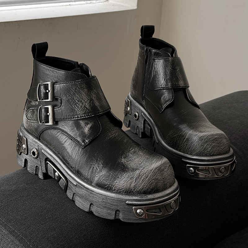 Street Fashion Essentials - Stivali da Moto di Alta Gamma