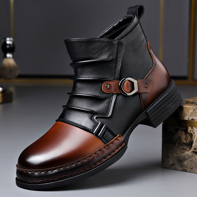 Street Fashion Designers - Stivali alla Caviglia Retrò Autunno Inverno