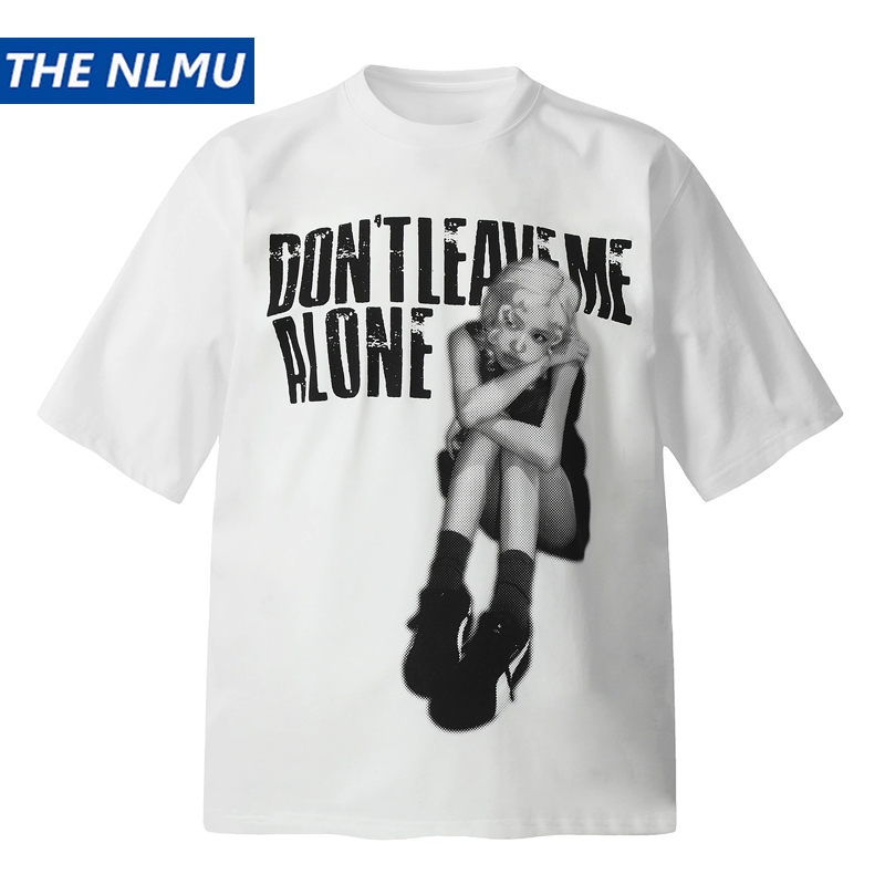 Street Fashion Vibes - T-Shirt con Grafiche Artistiche Americane per