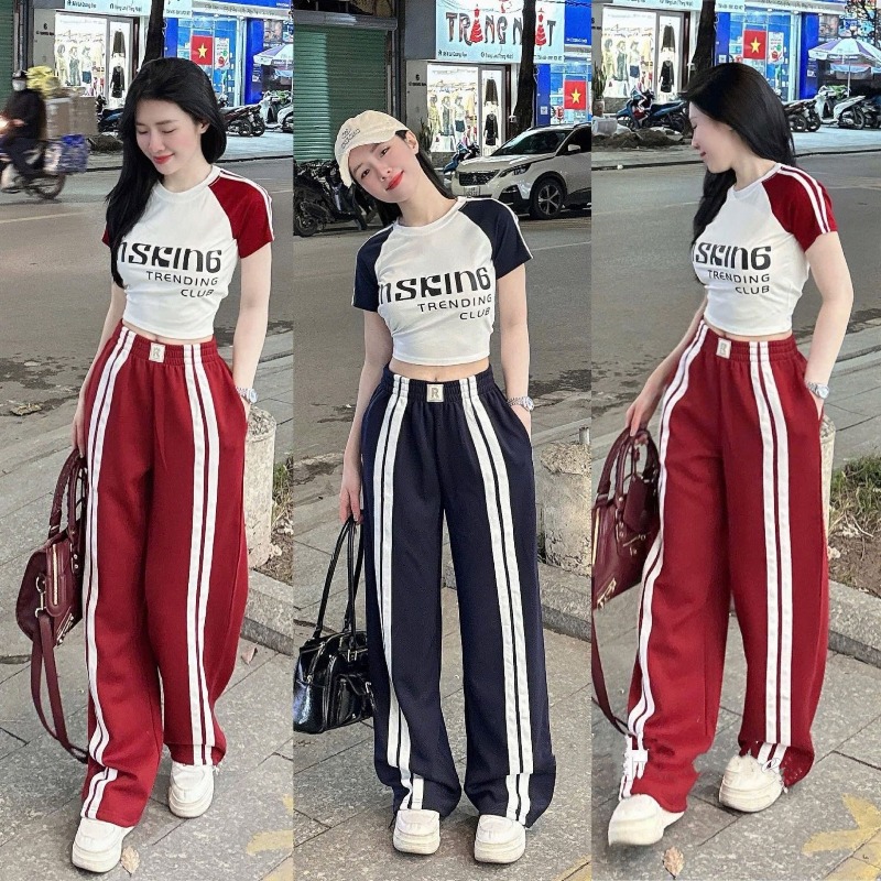 Street For Fashion - Completo Moda Donna Estivo Nuovo Set