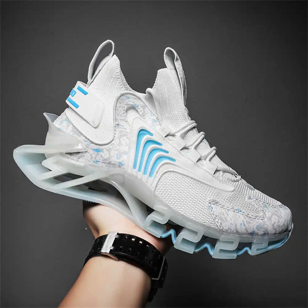 Street Fashion High End - Stivali lunghi rosa Slipon blu Sneakers