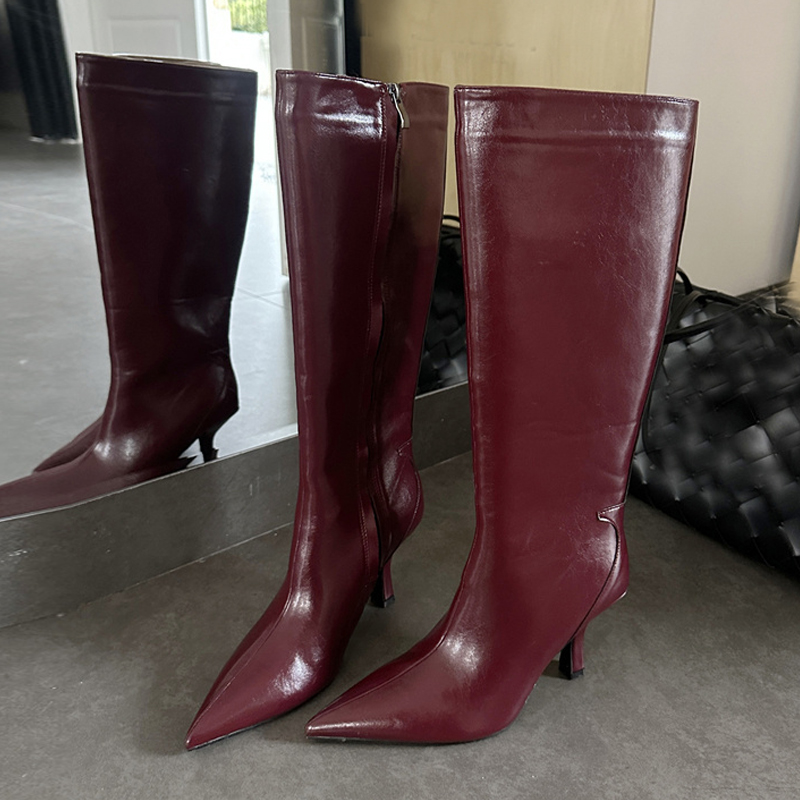 Street Fashion Lady - Liyke Stivali al ginocchio con punta