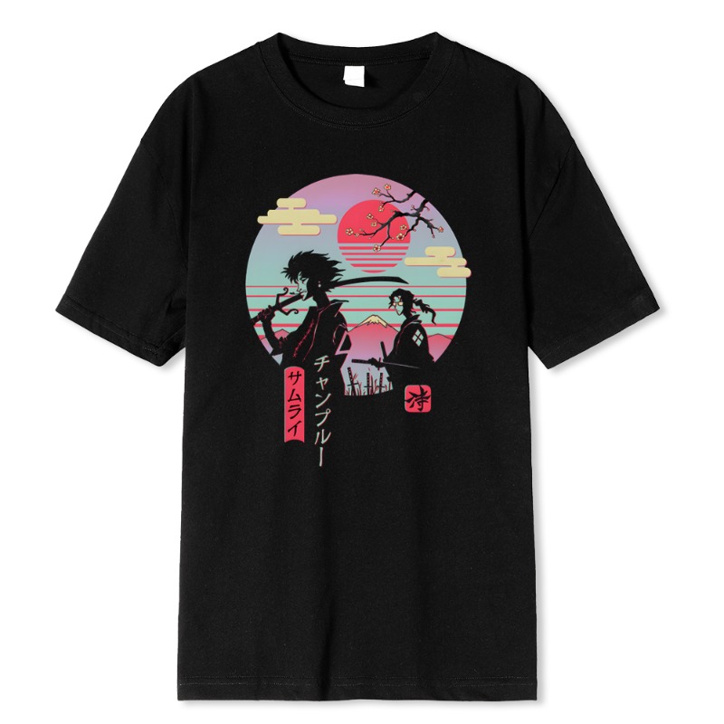 Street Fashion Walk - T-shirt da uomo con stampa Hip
