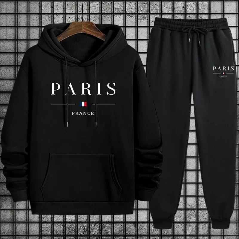 Street Fashion Paris 2025 - Tuta da uomo Street Style autunno