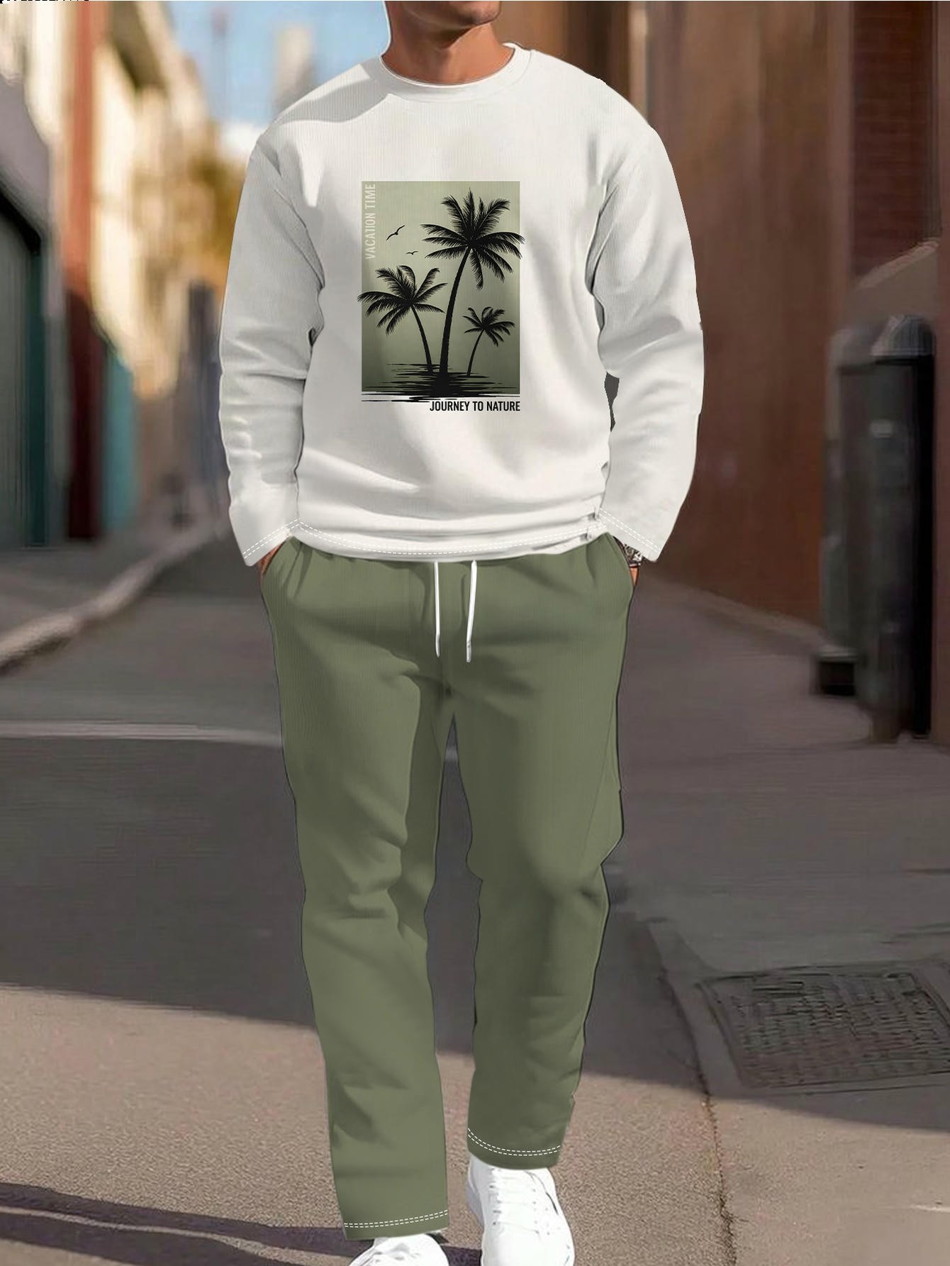 Street Fashion Style - Completo da uomo autunnale 2026 nuovo