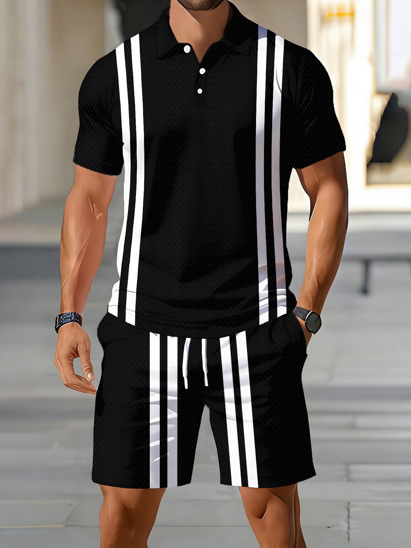 Street Fashion Designers - Completo Set Polo Estivo 2026 da