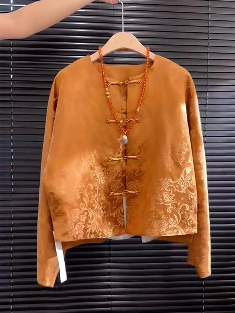 Street Fashion High End - Nuovo Top Song Jin in Raso