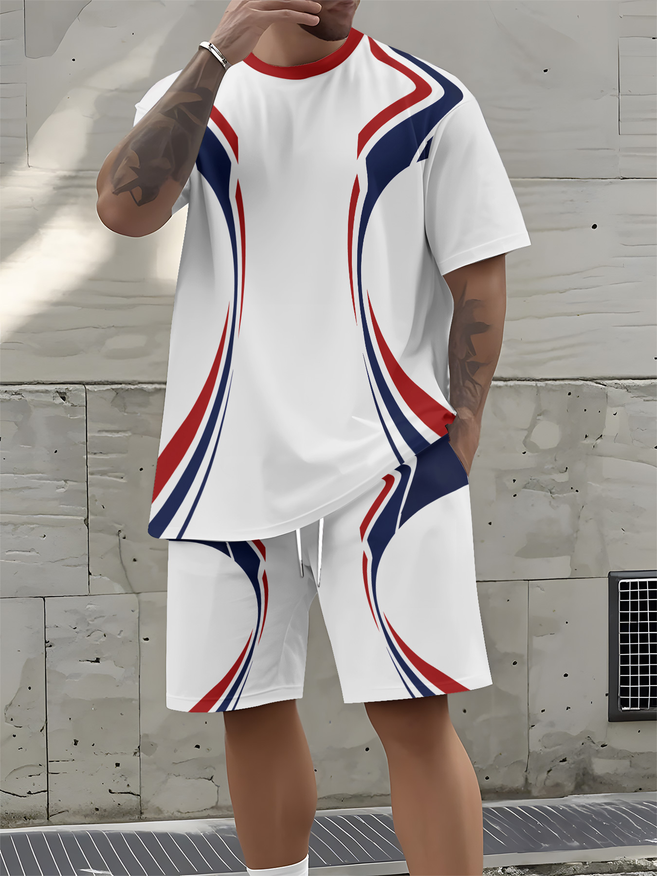 Street Fashion Designers - Completo Estivo 2026 da Uomo: Set