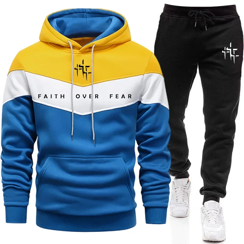 Tuta da Uomo 'Faith Over Fear' - Street Fashion Art recensione e prezzo