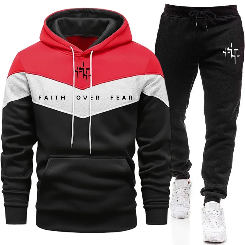 Tuta da Uomo 'Faith Over Fear' - Street Fashion Art recensione e prezzo