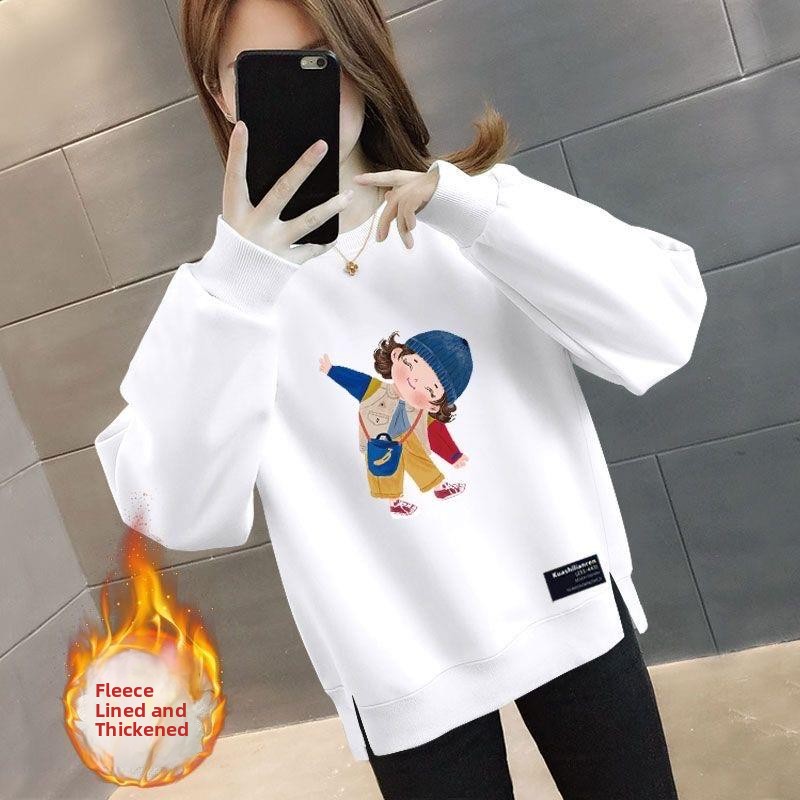 Felpa da donna oversize in pil - Oversized Crewneck Fleece recensione e prezzo