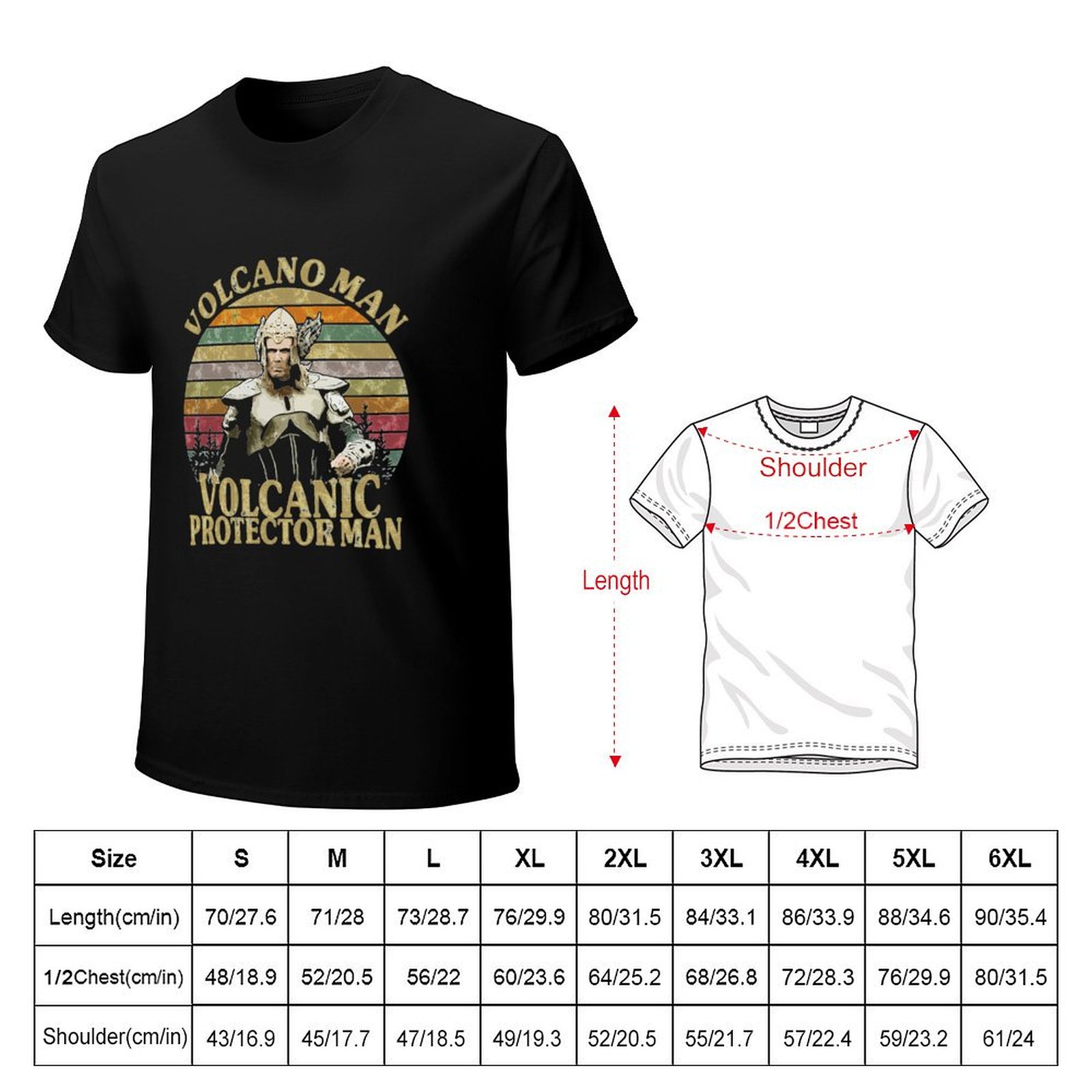 T-Shirt Essenziale Volcano Man - Street Fashion Essentials recensione e prezzo