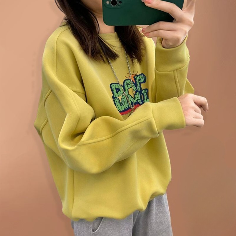 Felpa Oversize in Puro Cotone  - Oversized Crewneck Fleece recensione e prezzo