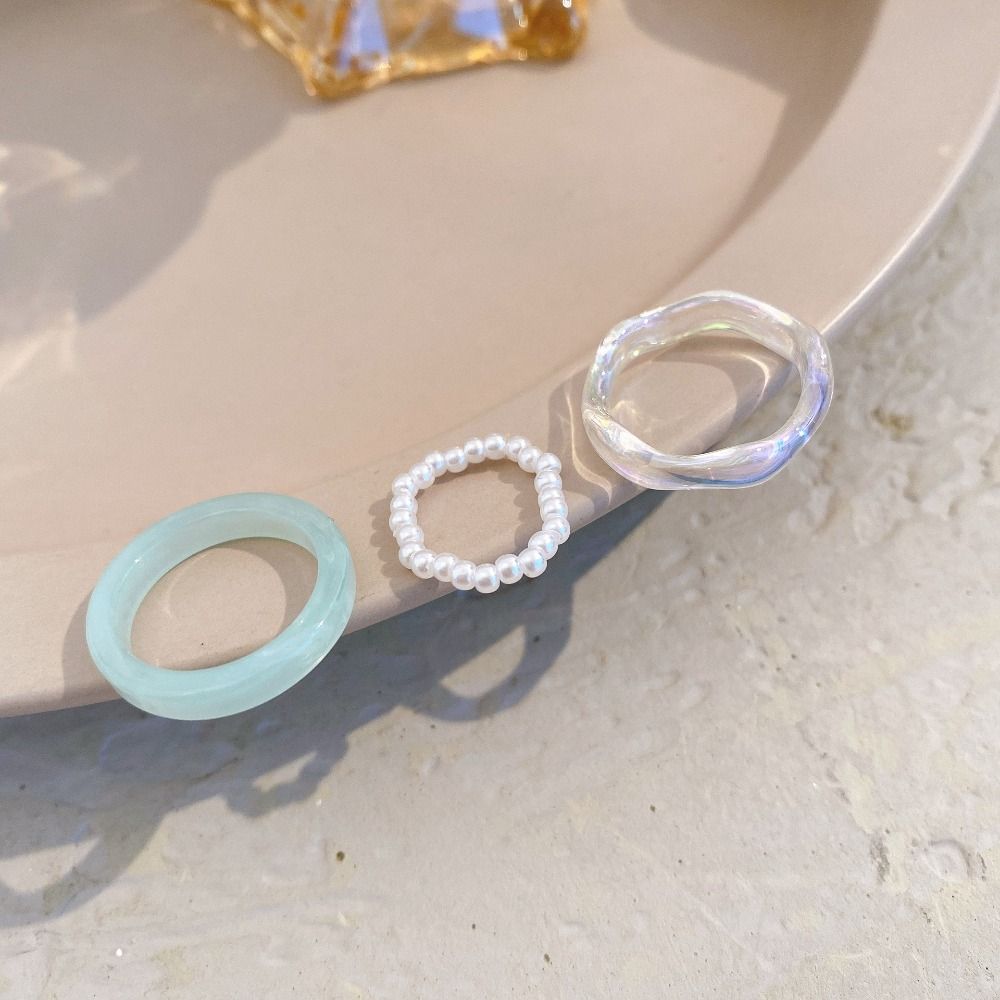 Set di Anelli in Resina Stile  - Street Fashion Essentials recensione e prezzo