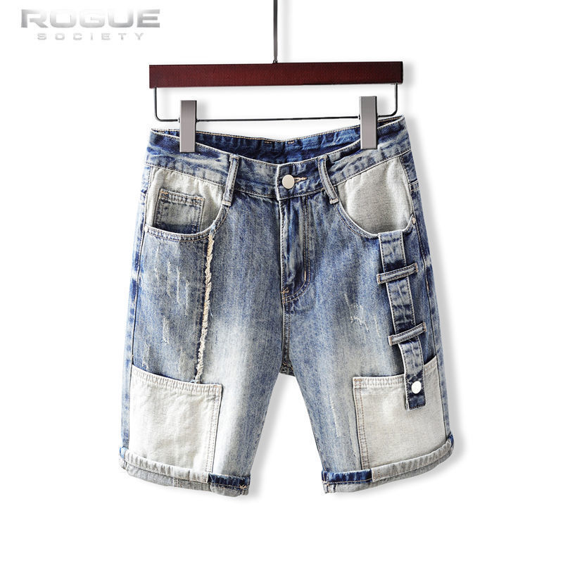 Pantaloncini di Jeans Coreani  - Street Fashion Hip Hop recensione e prezzo