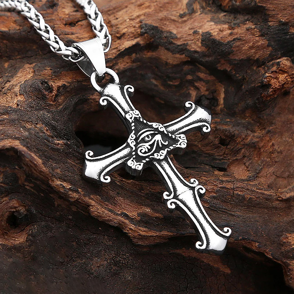 Collana con Pendente a Croce O - Street Fashion Egypt recensione e prezzo