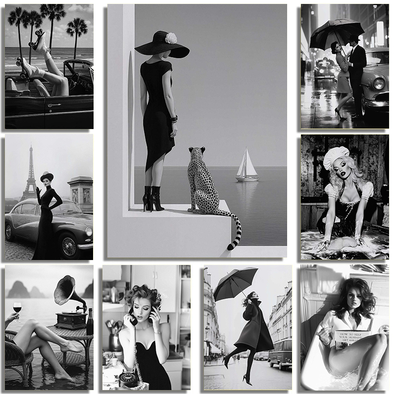Poster artistico di moda in bi - Street Fashion Art recensione e prezzo