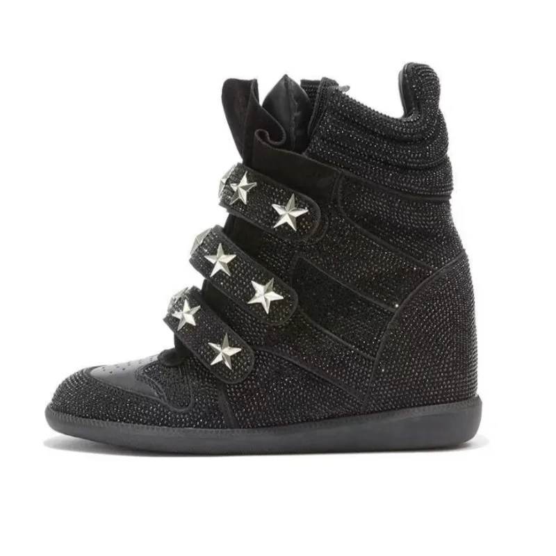 Stivaletti da donna con strass - Street Fashion Walk recensione e prezzo