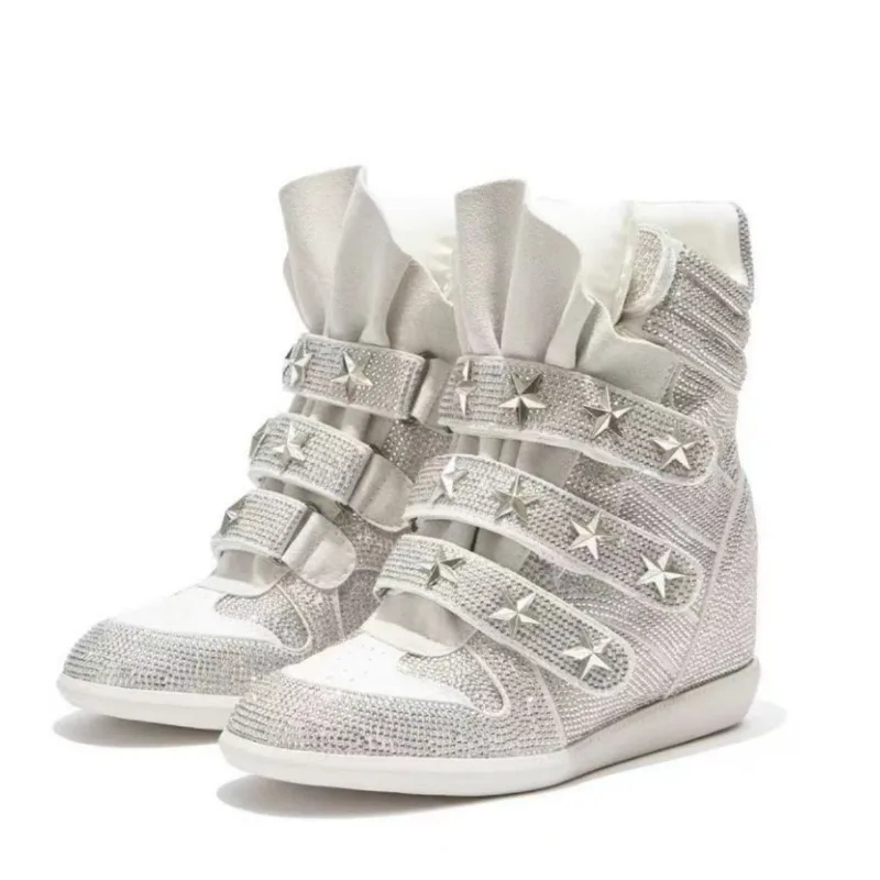 Stivaletti da donna con strass - Street Fashion Walk recensione e prezzo