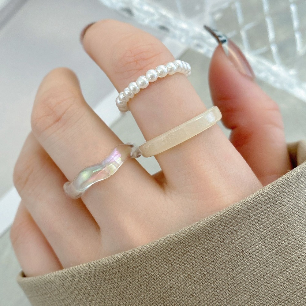Set di Anelli in Perle per Don - Street Fashion Essentials recensione e prezzo