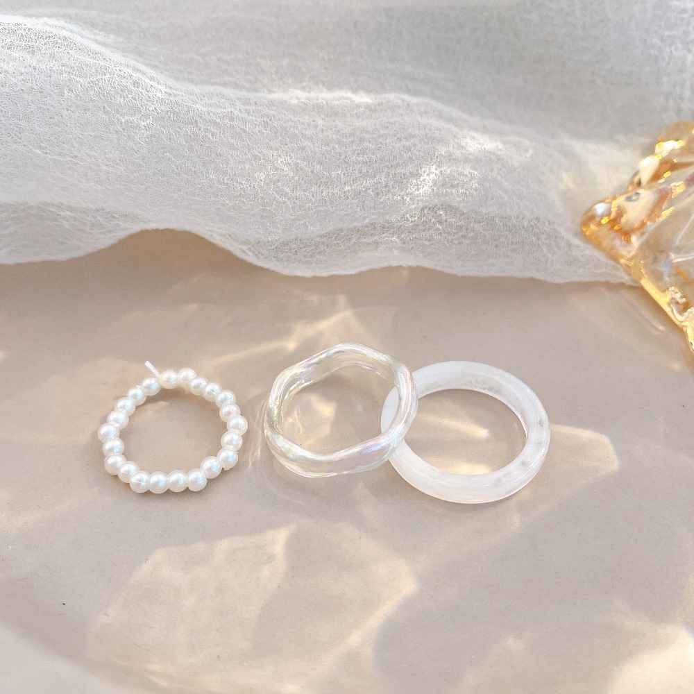 Set di Anelli in Perle per Don - Street Fashion Essentials recensione e prezzo