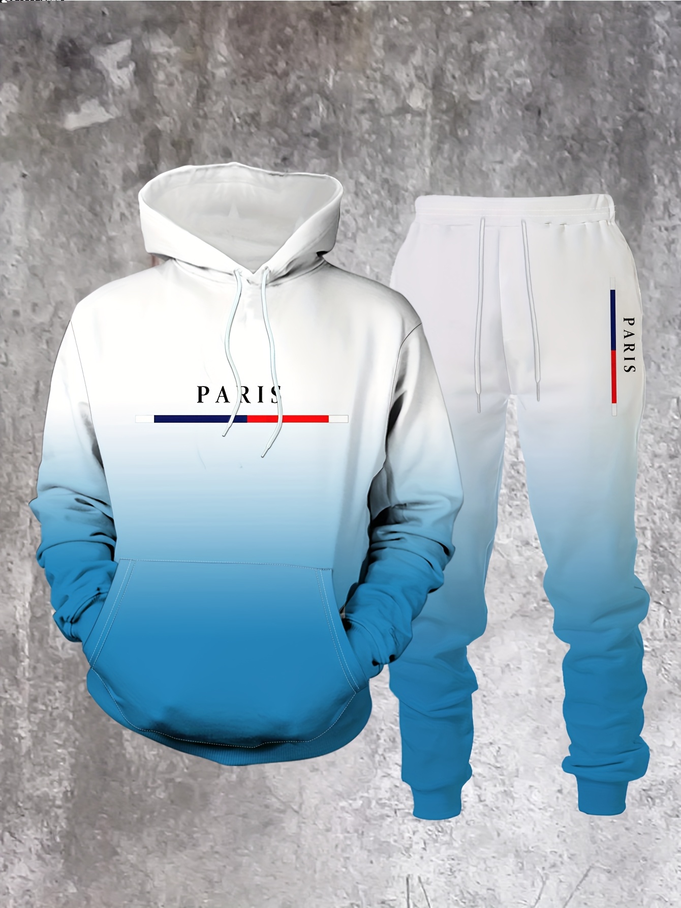Tuta da uomo in colore sfumato - Street Fashion Outfit For Men recensione e prezzo