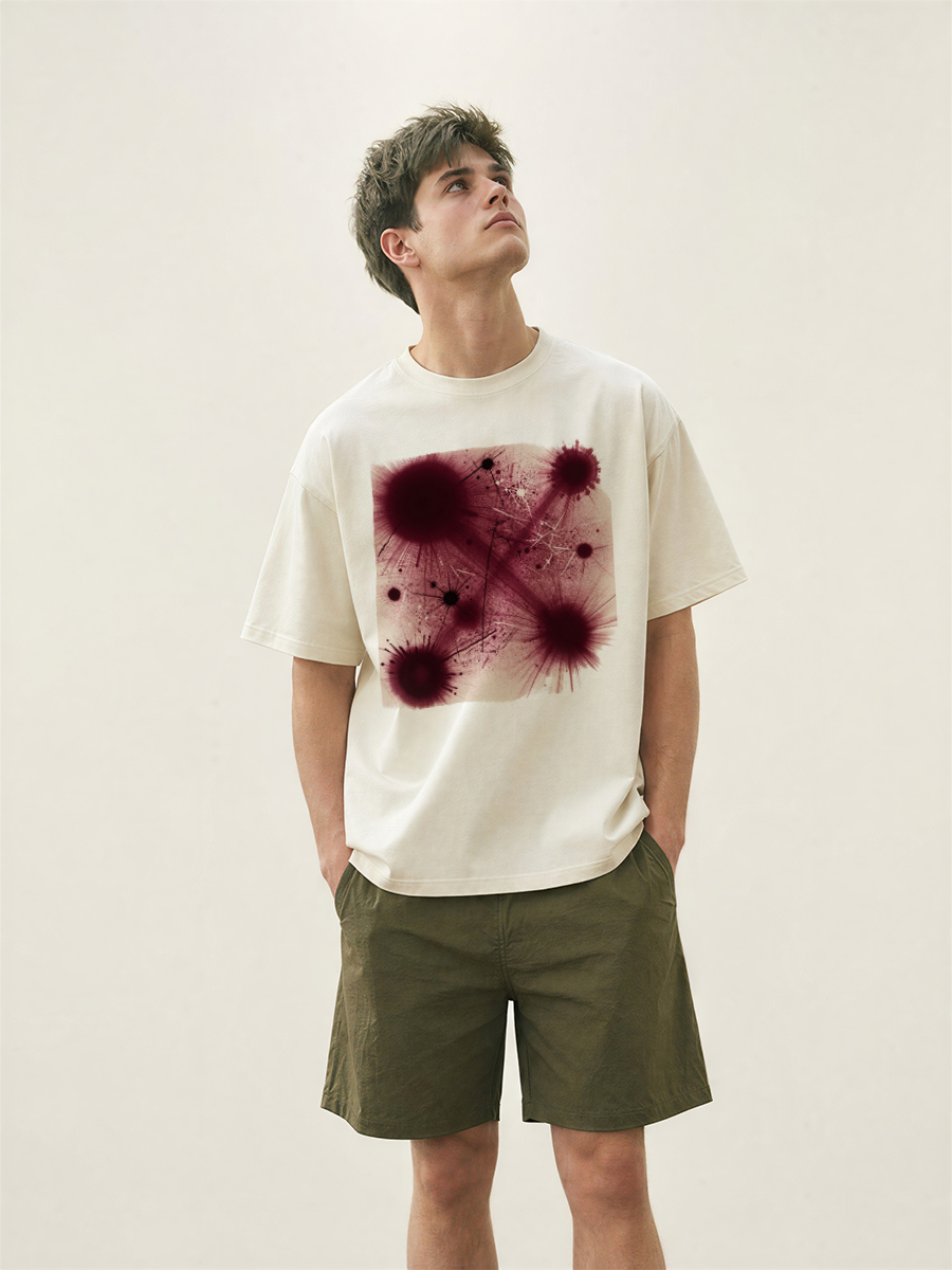 T-shirt da uomo in cotone a ma - Street Fashion Egypt recensione e prezzo