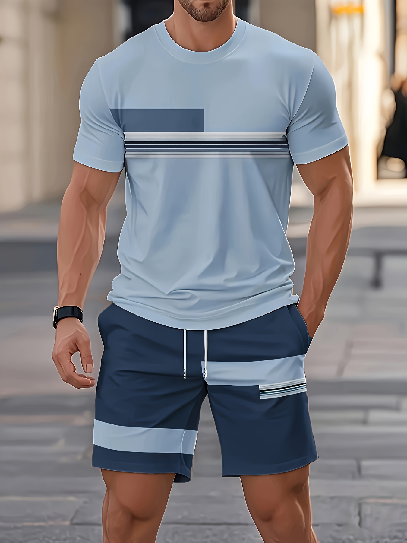 Completo Estivo da Uomo: T-shi - Street Fashion Outfit For Men recensione e prezzo
