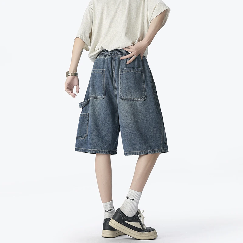 Pantaloncini di jeans da lavor - Street Fashion Hip Hop recensione e prezzo