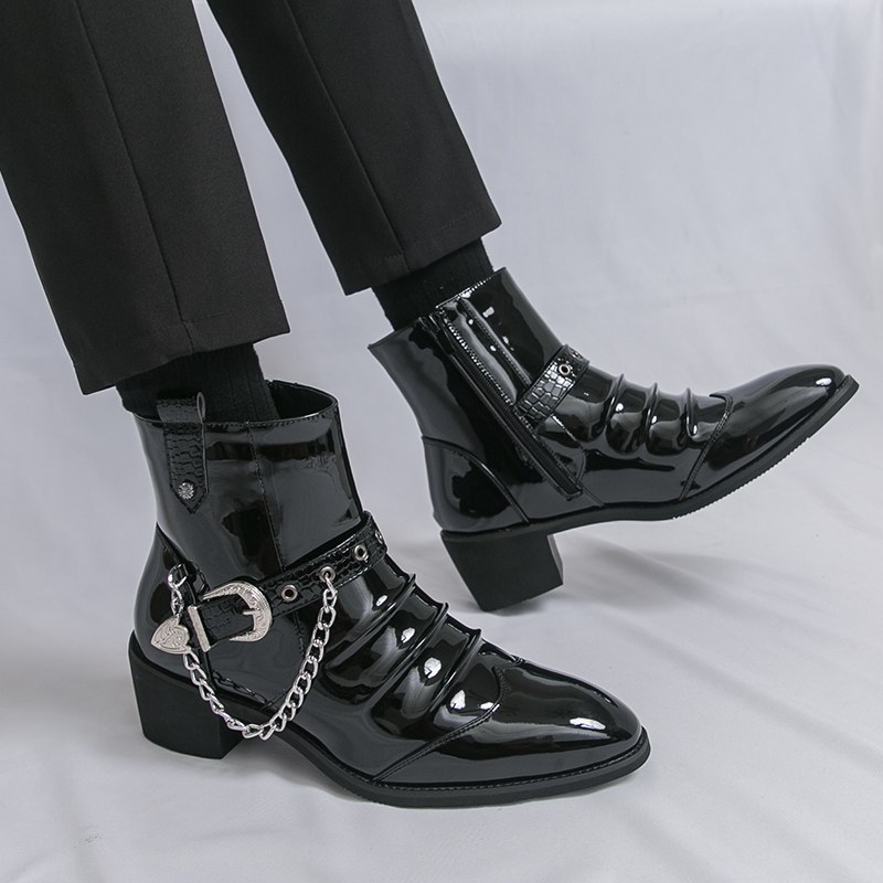Stivali casual da uomo alti co - Street Fashion High End recensione e prezzo