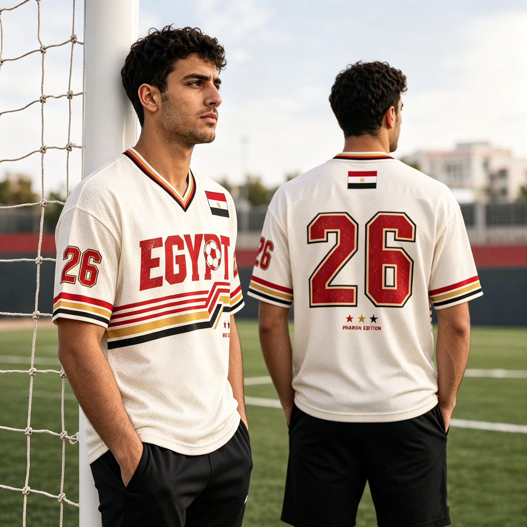 Maglia retrò Egitto 2026 con s - Street Fashion Egypt recensione e prezzo