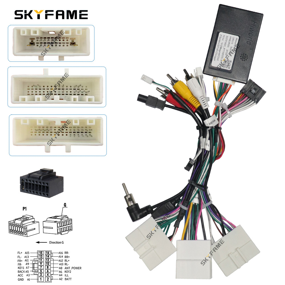 SKYFAME 16pin Auto Cablaggio A - Street Fashion Art recensione e prezzo